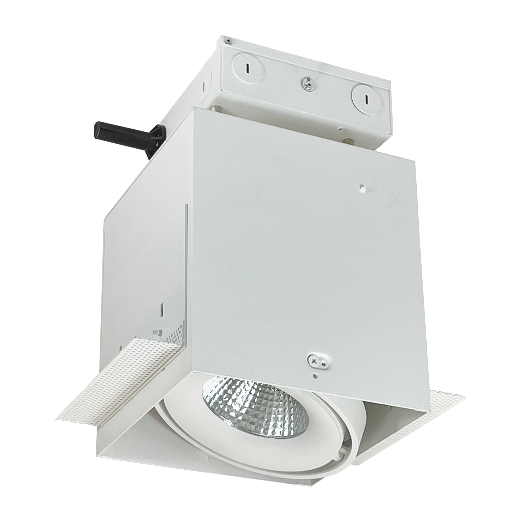 Nora Lighting NMRTLG-11D6L1930SW - Recessed - LED Trimless 1-Head MLS Housing, 30W / 2100lm per Head, 3000K, 16-Degrees Spot, White, 120-277V 0-10V Dimming