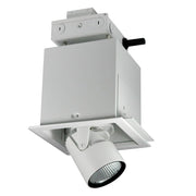 Nora Lighting NMRTLGPD-11D1L2030FW Pull-Down LED Trimless 1-Head MLS, 30W 2100lm per Head, Flood, 3000K, White, 120V TriacELV0-10V Dimming