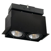 Nora Lighting NMRTLI-12N1075B - Recessed - 2L TRIMLESS INC HSG BLACK 120V