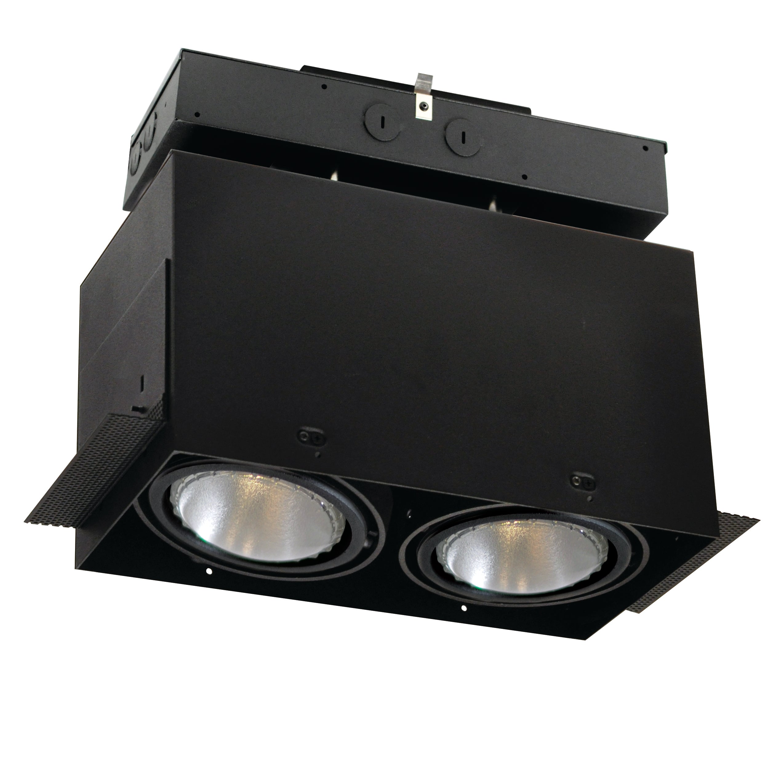 Nora Lighting NMRTLI-12N1075B - Recessed - 2L TRIMLESS INC HSG BLACK 120V