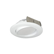 Nora Lighting NOXAC-4RGTWWW - Recessed - 4 Inch AC Onyx Round Adjustable LED Retrofit, 800lm / 11W, Selectable CCT, White Finish