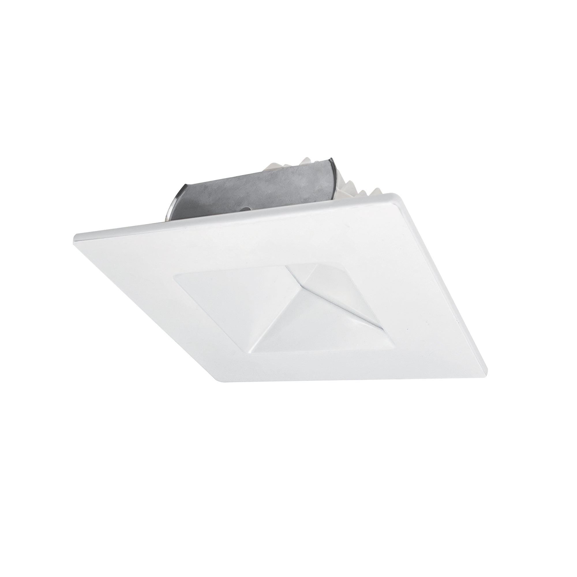 Nora Lighting NOXAC-4SWTWWW - Recessed - 4 Inch AC Onyx Square Wall Wash LED Retrofit, 700lm / 11W, Selectable CCT, White Finish