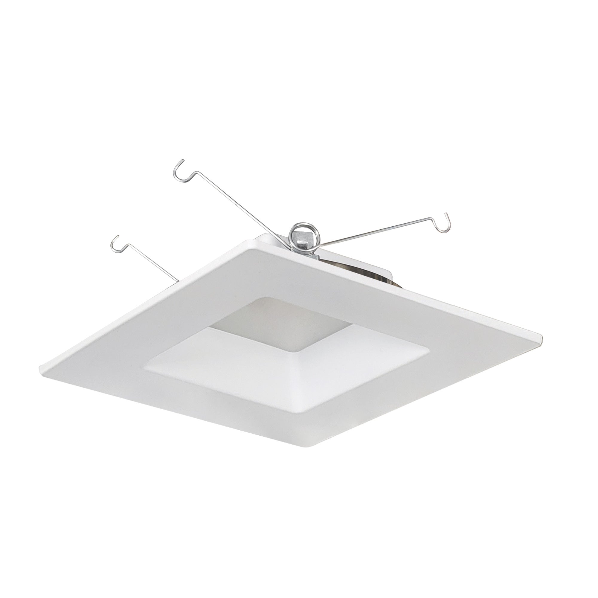 Nora Lighting NOXAC-63640WW/HL - Recessed - 6 Inch AC Onyx Square LED Retrofit Reflector, 1100lm / 17W, 4000K, White Finish