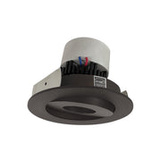 Nora Lighting NPR-4RG27XBZ - Recessed - 4 Inch Pearl LED Round Adjustable Gimbal Retrofit, 1000lm / 12W, 2700K, Bronze Finish