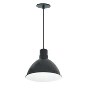 Nora Lighting NRLM-10C2035BWLE4 - Recessed - 10 Inch RLM LED Shade, 2000lm, 3500K, Black/White, 120V 0-10V/Triac/ELV & 277V 0-10V Dimming