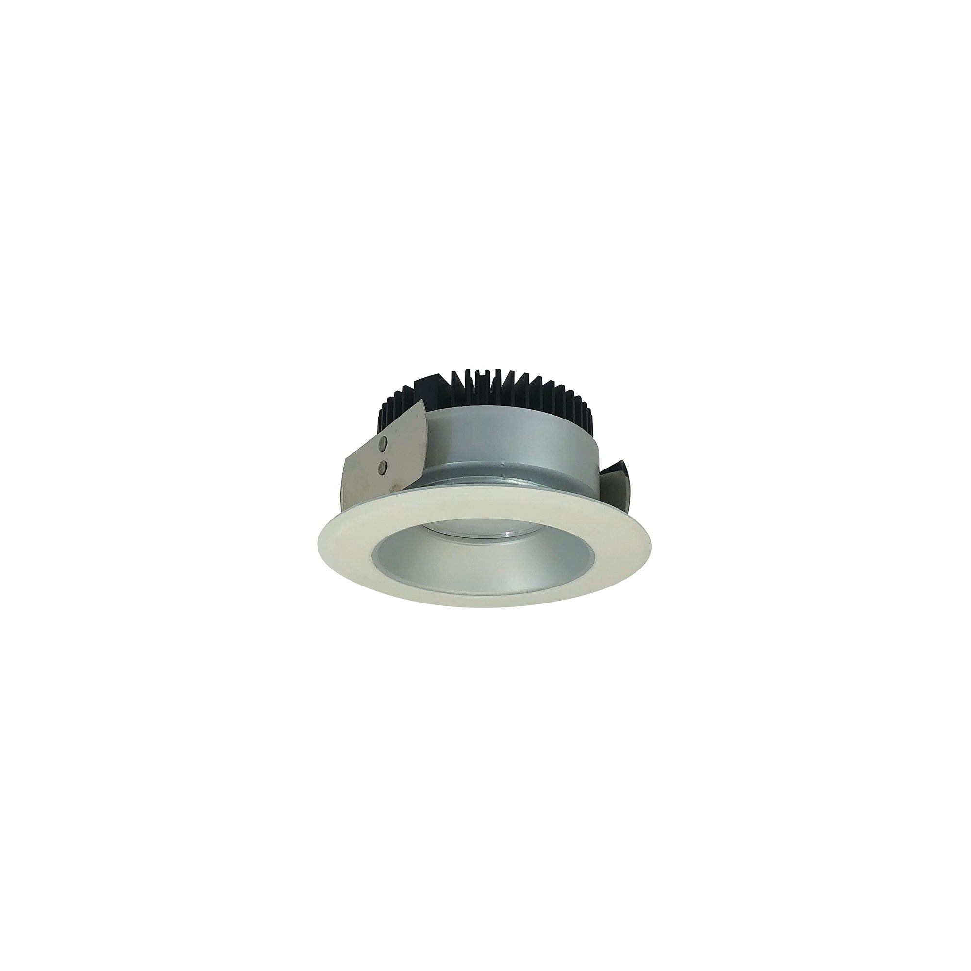 Nora Lighting NRM2-411L0930MHZW - Recessed - 4 Inch Marquise II Round Reflector, 900lm, 3000K, Medium Flood, Haze/White