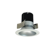 Nora Lighting NRM2-511L1540MHZW - Recessed - 5 Inch Marquise II Round Reflector, 1500lm, 4000K, Medium Flood, Haze/White