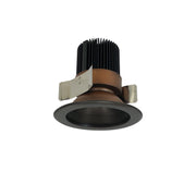 Nora Lighting NRM2-512L2535SBZ - Recessed - 5 Inch Marquise II Round Baffle Trim, 33-Degrees Spot, 2500lm, 3500K, Bronze