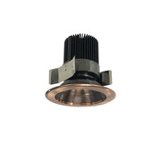 Nora Lighting NRM2-512L2535MCO - Recessed - 5 Inch Marquise II Round Baffle Trim, 55-Degrees Narrow Flood, 2500lm, 3500K, Copper