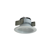 Nora Lighting NRM2-512L0940MWW - Recessed - 5 Inch Marquise II Trim, 900lm, 4000K, Medium Flood Baffle, White