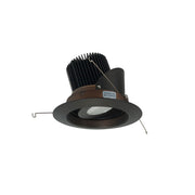 Nora Lighting NRM2-517L2527SBZ - Recessed - 5 Inch Marquise II Round Regressed Adj. Baffle Trim, 33-Degrees Spot, 2500lm, 2700K, Bronze (Not Compatible with NHRM2-525 Housing)