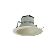 Nora Lighting NRM2-611L0930MWW - Recessed - 6 Inch Marquise II Round Reflector, 900lm, 3000K, Medium Flood, White