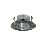 Nora Lighting NS-40N - Recessed - 4 Inch Natural Metal Stepped Metal Baffle Trim w/ Natural Metal Ring