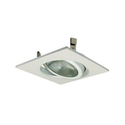 Nora Lighting NS-4912W - Recessed - 4 Inch  WH GIMBAL,SQ WHITE TRIM