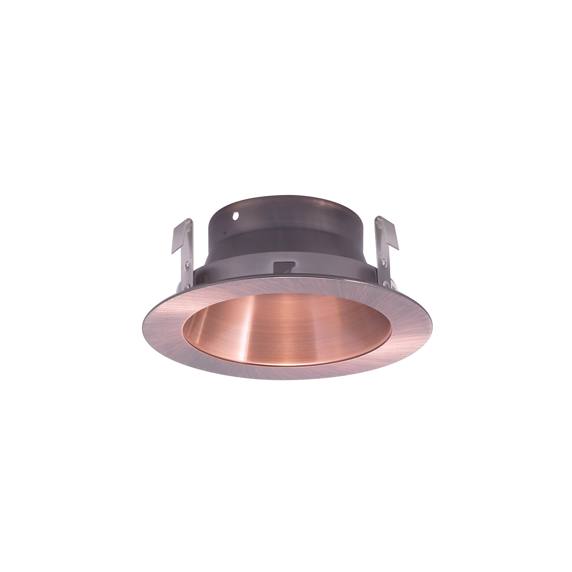 Nora Lighting NS-53 - Recessed - 4 Inch Reflector Trim w/ Metal Ring, Copper