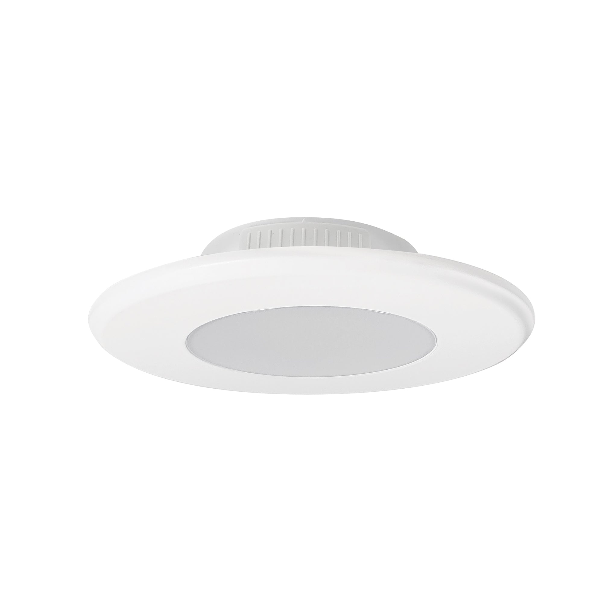 Nora Lighting NSLIM-4RL1TWMPW - Surface - 4 Inch Slim LED Surface Mount, 800lm / 11W, Selectable CCT, Matte Powder White Finish