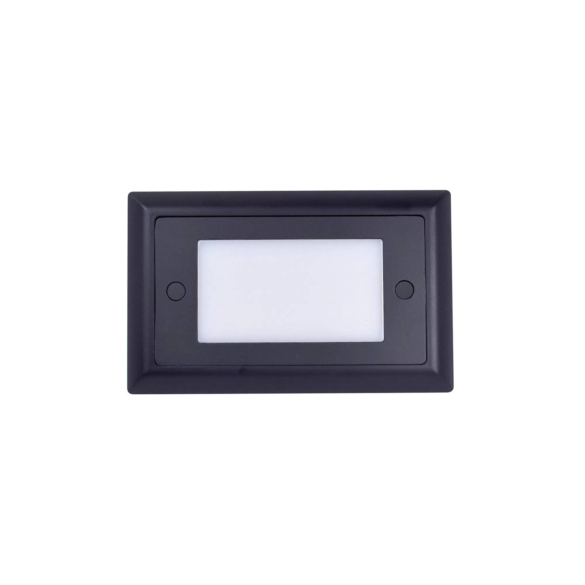 Nora Lighting NSW-642/30BZ - Step Light - Mia Die-Cast Mini LED Step Light w/ Frosted Lens Face, 74lm, 1.5W, 3000K, Bronze, 120V Dimming