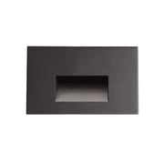 Nora Lighting NSW-740/30BZ - Step Light - Ari LED Step Light w/ Horizontal Wall Wash Face Plate, 88lm / 5W, 3000K, Bronze Finish