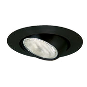 Nora Lighting NT-28B - Recessed - 6 Inch BR/PAR30 Eyeball w/ Metal Trim, Black