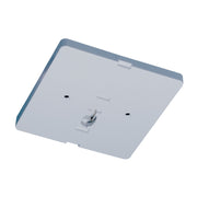 Nora Lighting NT-337S - Track - Monopoint Canopy Feed for Low Voltage Track Head, Silver