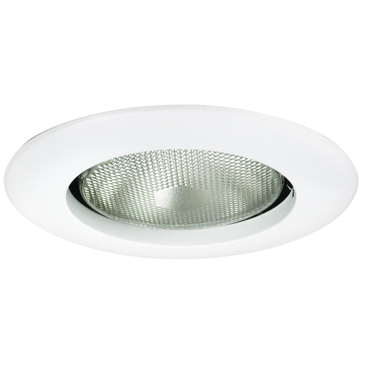 Nora Lighting NT-40 - Recessed - 6 Inch R40/PAR38 Open Metal Trim, White