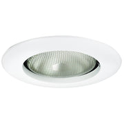 Nora Lighting NT-40 - Recessed - 6 Inch R40/PAR38 Open Metal Trim, White