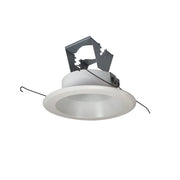 Nora Lighting NT-5000W - Recessed - 5 Inch Metal Splay Trim w/ Bracket, White