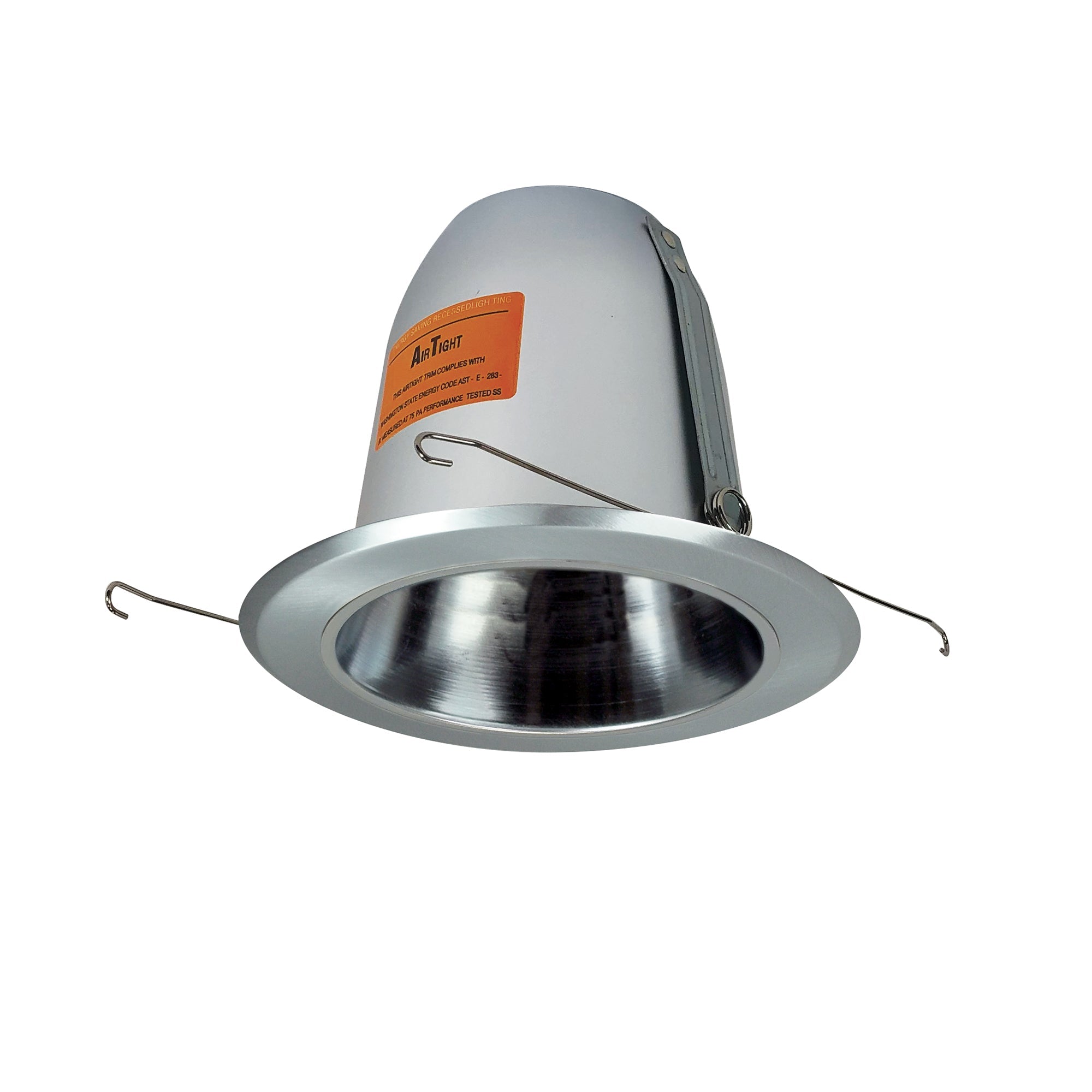 Nora Lighting NT-5014N - Recessed - 5 Inch Air-Tight Cone Reflector w/ Metal Ring, Natural metal