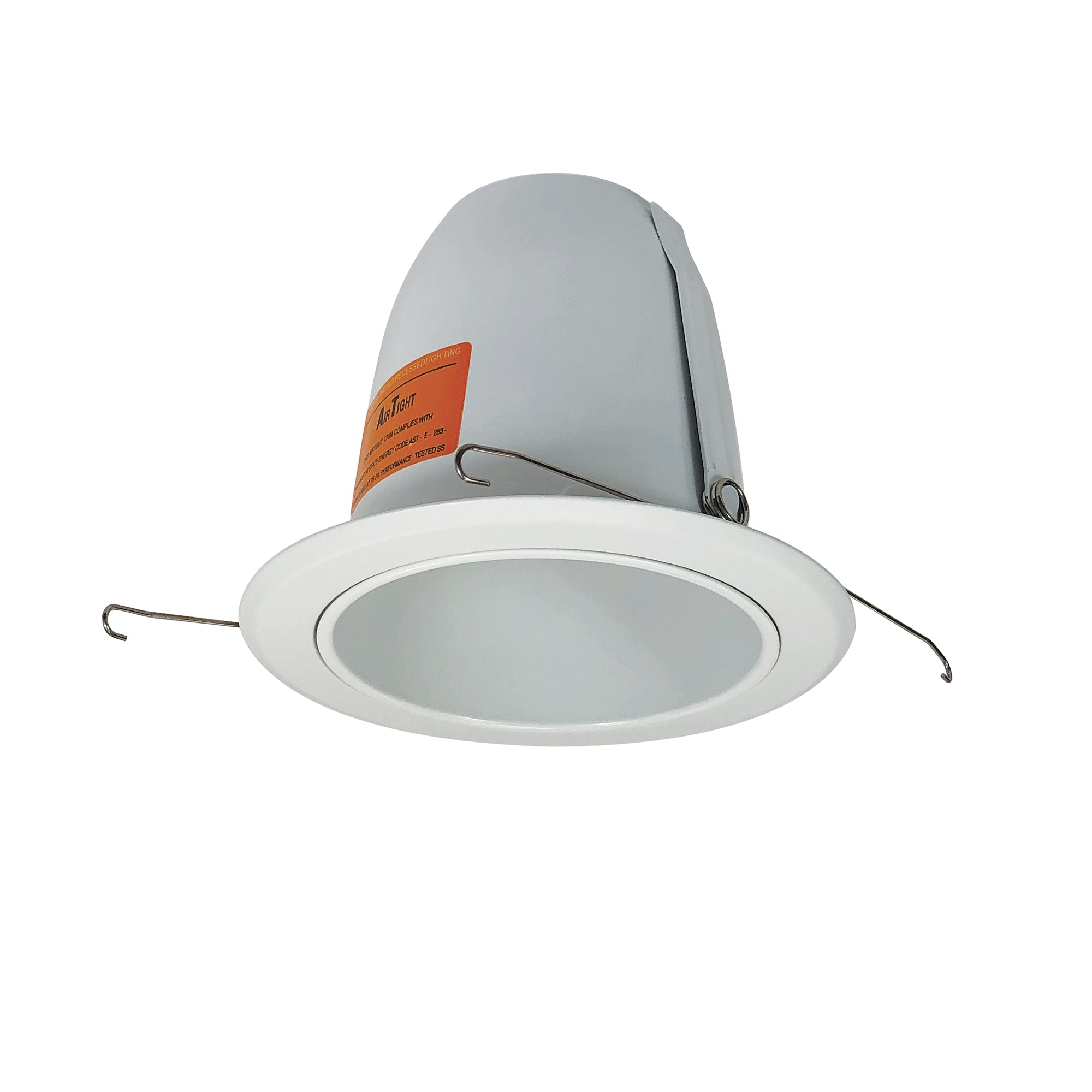 Nora Lighting NT-5014W - Recessed - 5 Inch Air-Tight Cone Reflector w/ Metal Ring, White