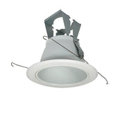 Nora Lighting NT-5020W - Recessed - 5 Inch Specular Reflector w/ Metal Ring, White
