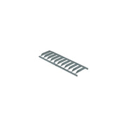 Nora Lighting NTEL-8903S Louver for 12 T-Wash LED Track, Silver