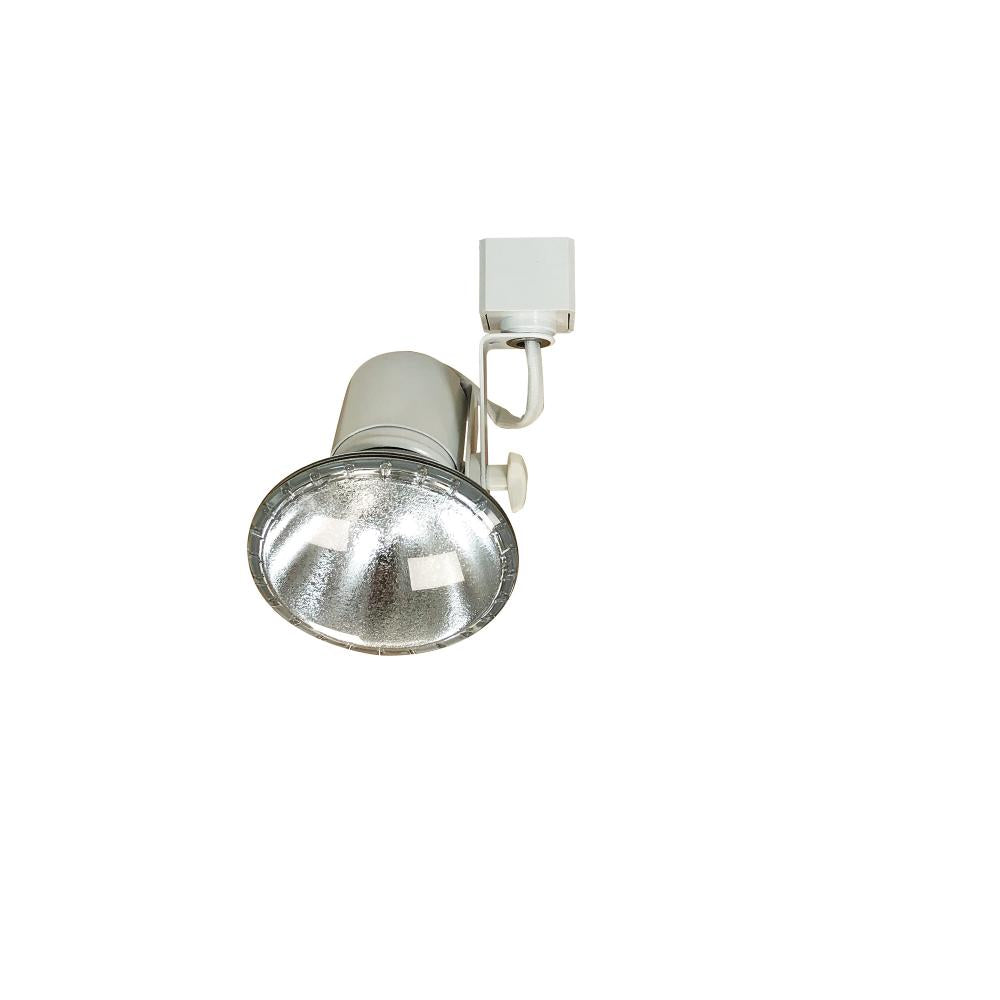 Nora Lighting NTH-138W/L - Track Head - Truly Universal Lamp Holder W/ L Track Adapter - White