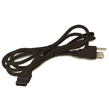 Nora Lighting NUA-605 - Linear / Accent - 72" Cord and Plug for Bravo FROST, Black finish