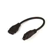 Nora Lighting NUA-624 - Linear / Accent - 24" Jumper Cable for Bravo FROST, Black finish