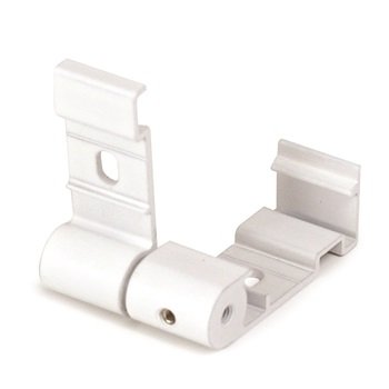 Nora Lighting NUA-609-White - Linear / Accent - Adjustable Mounting Brackets for Bravo FROST, White finish