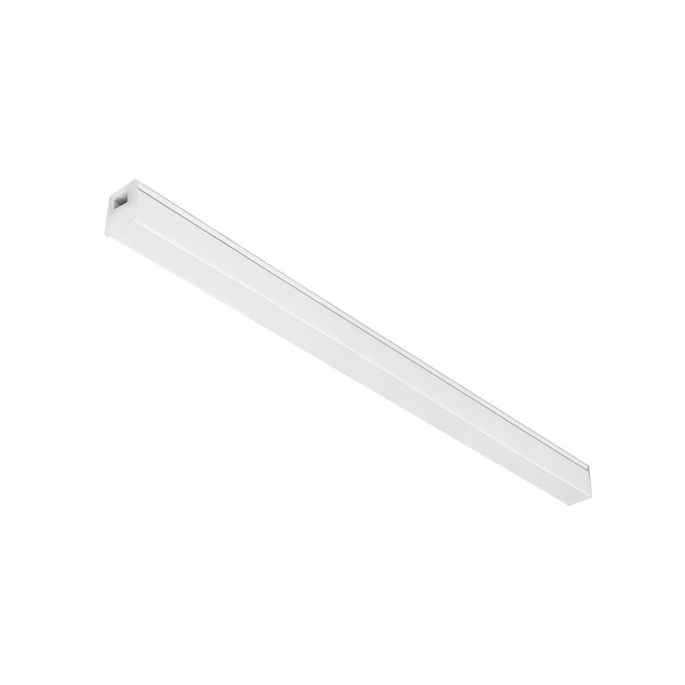 Nora Lighting NULB120-12LED930W 12 120V LED Lightbar, 200lm 3W, 3000K 90 CRI, White Finish