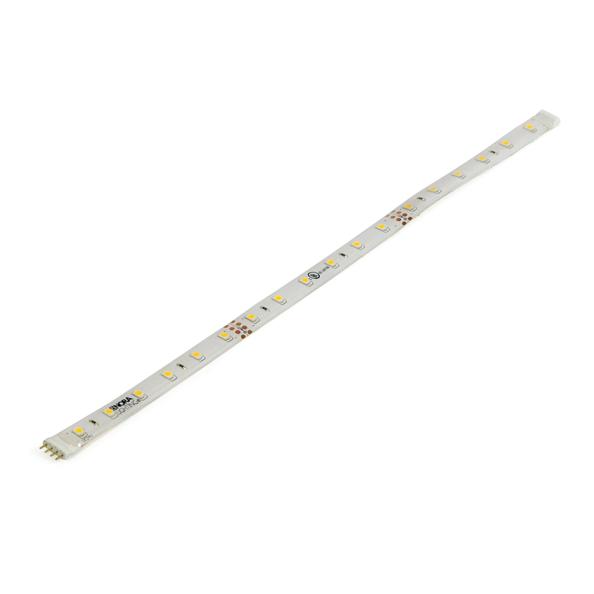 Nora Lighting NUTP4-WLED942/12 - Accent / Undercabinet - 12in. 12V LED Tape Light Section, 4200K