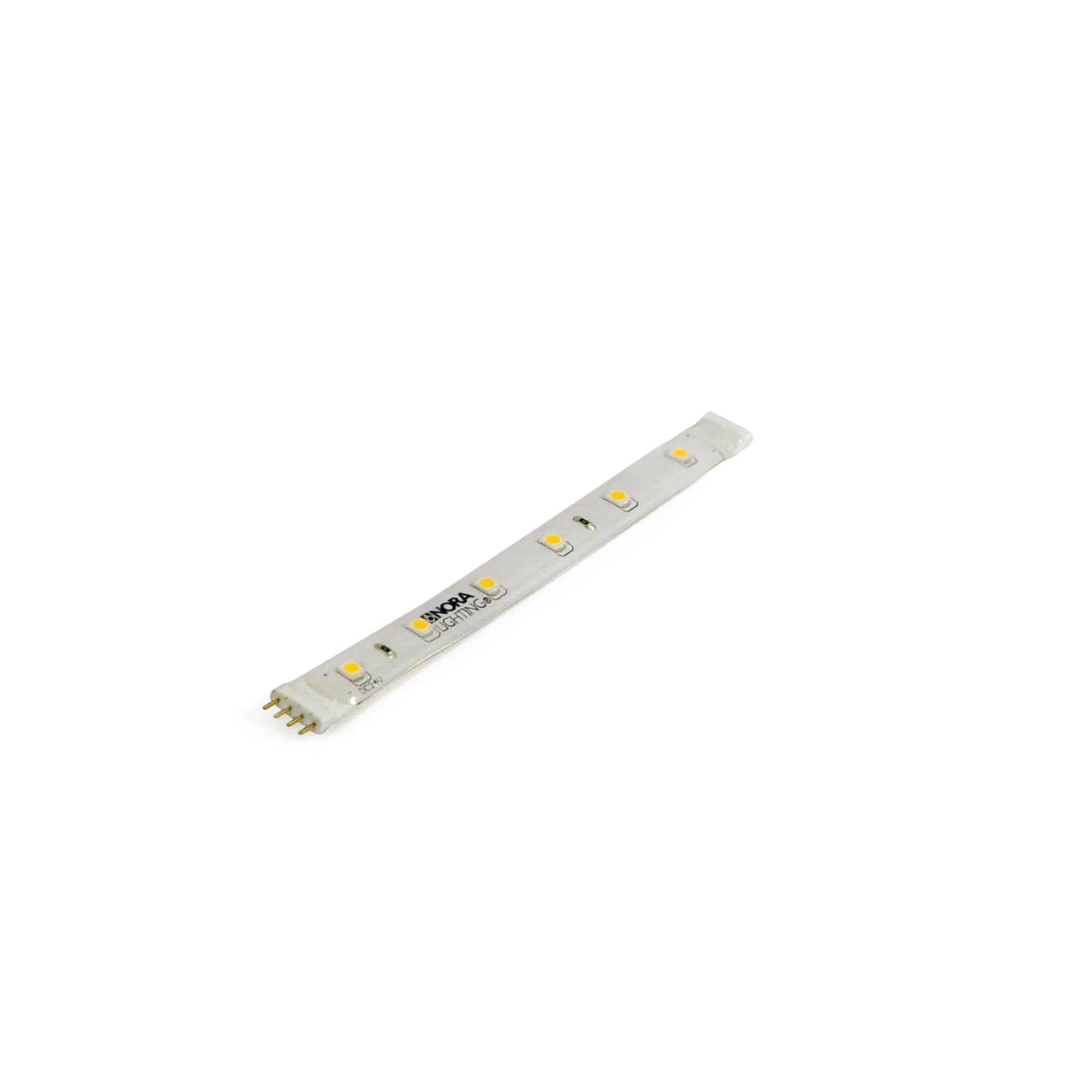 Nora Lighting NUTP4-WLED942/4 - Accent / Undercabinet - 4in 12V LED Tape Light Section, 4200K