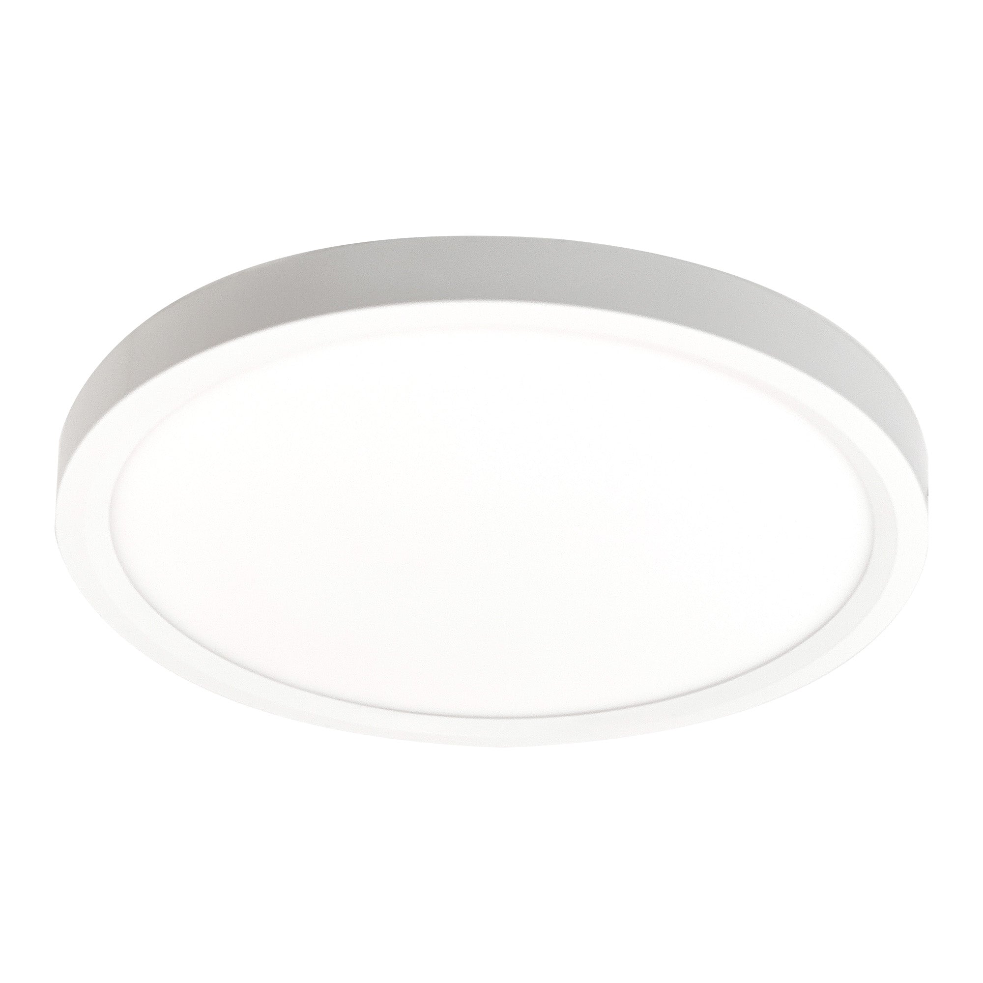 Nora Lighting NWELO-11R27WLE4 - Surface - 11 Inch wELO LED Surface Mount, 1588lm / 15W, 2700K, 80+ CRI, 120-277V; 0-10V, White