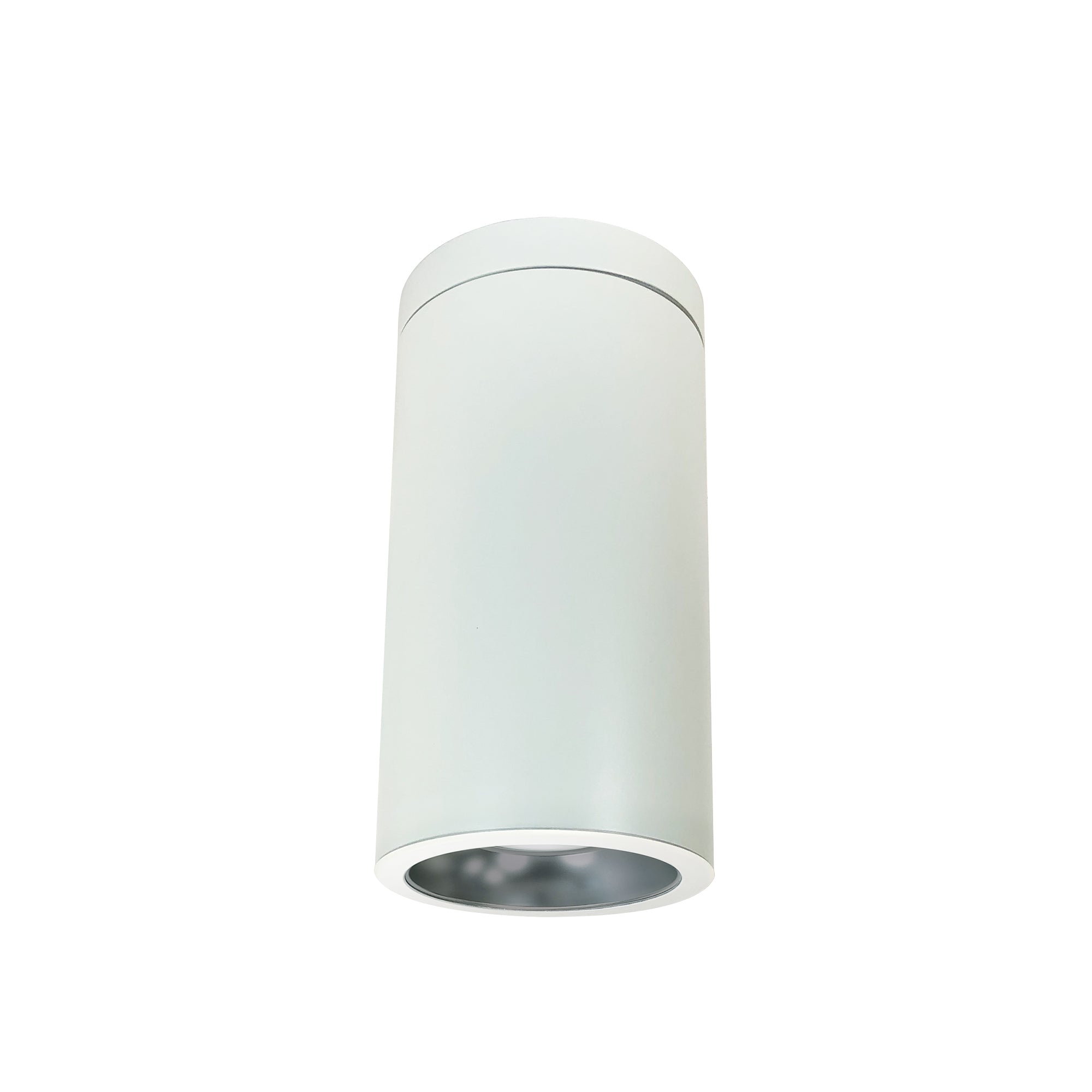 Nora Lighting NYLD2-6S10130DWW - Cylinder - 6 Inch Cobalt Surface Mount Cylinder, White, 1000L, 3000K, Matte Powder White Reflector, 120V Triac/ELV Dimming