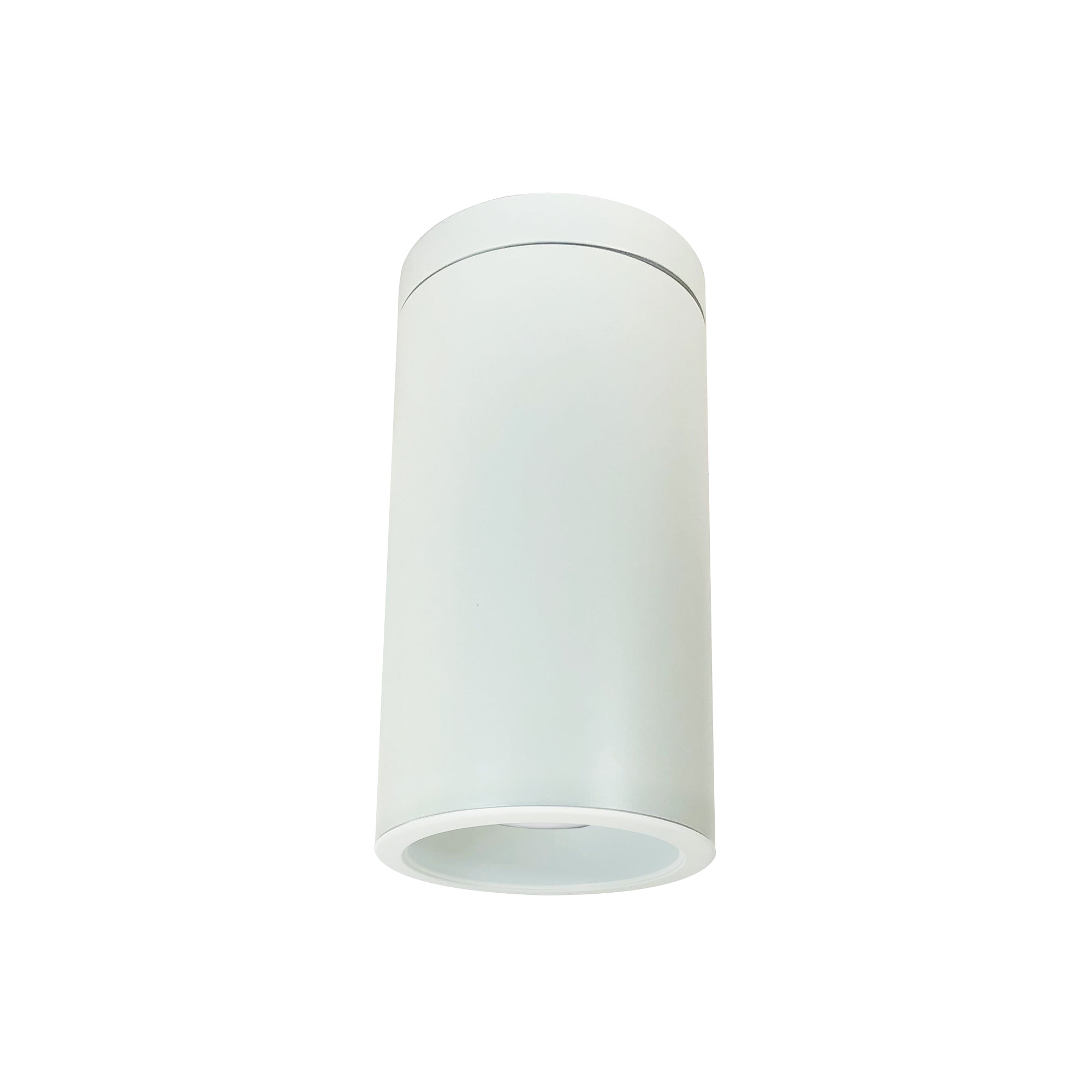 Nora Lighting NYLD2-6S10130WWW4 - Cylinder - 6 Inch Cobalt Surface Mount Cylinder, White, 1000L, 3000K, White/White Reflector, 120V Triac/ELV/0-10V & 277V 0-10V Dimming