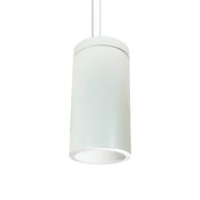 Nora Lighting NYLI-6CL751WWWAC - Cylinder - 6 Inch Cylinder, White, Cable Mount, 75W Med. Base, Refl, White