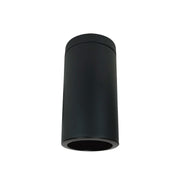 Nora Lighting NYLI-6SI1BBB - Cylinder - 6 Inch Cylinder, Black, Surface Mount, Incandescent, Refl., Black