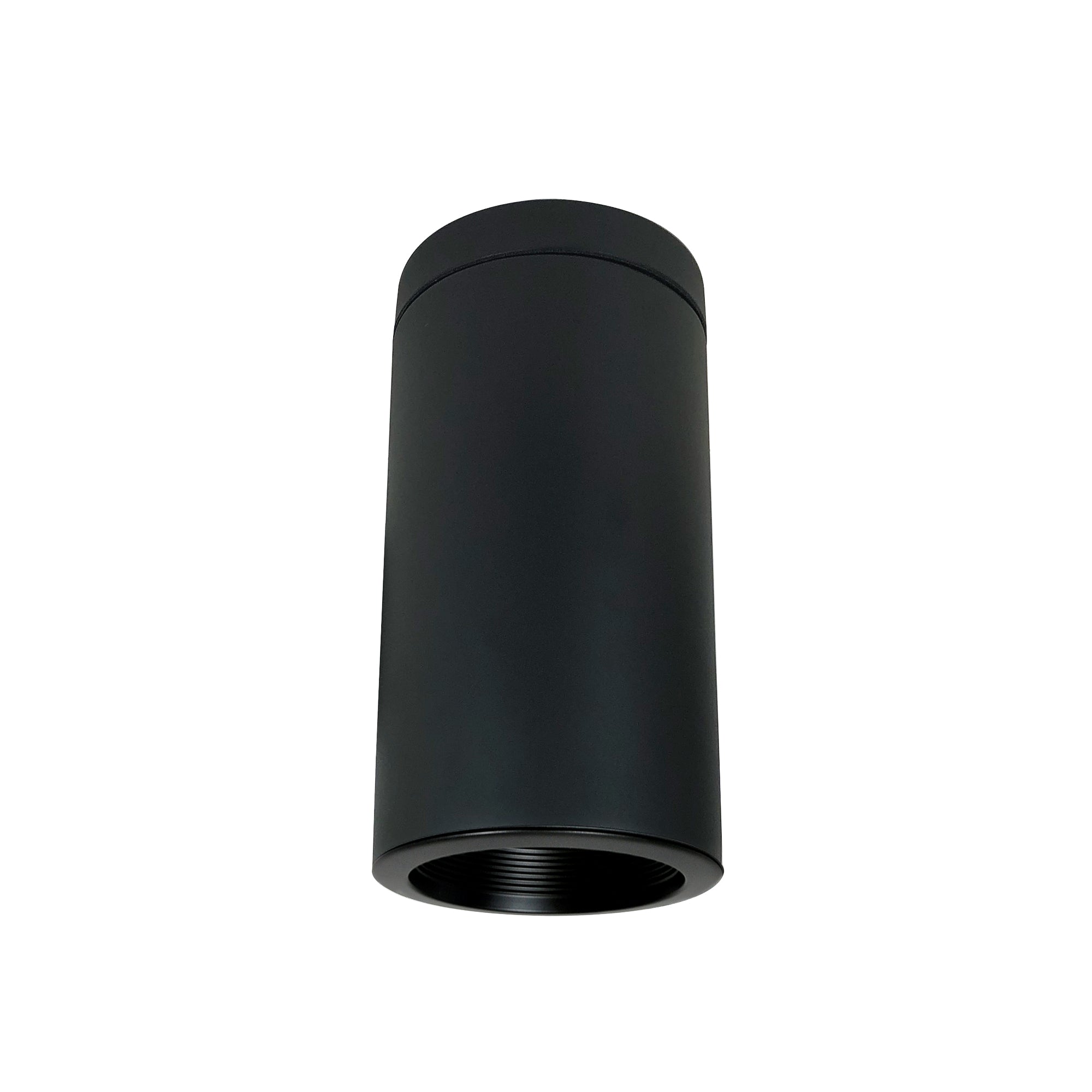 Nora Lighting NYLI-6SL351BBB - Cylinder - 6 Inch Cylinder, Black, Surface Mount, 35W Med Base LED, Refl. Black