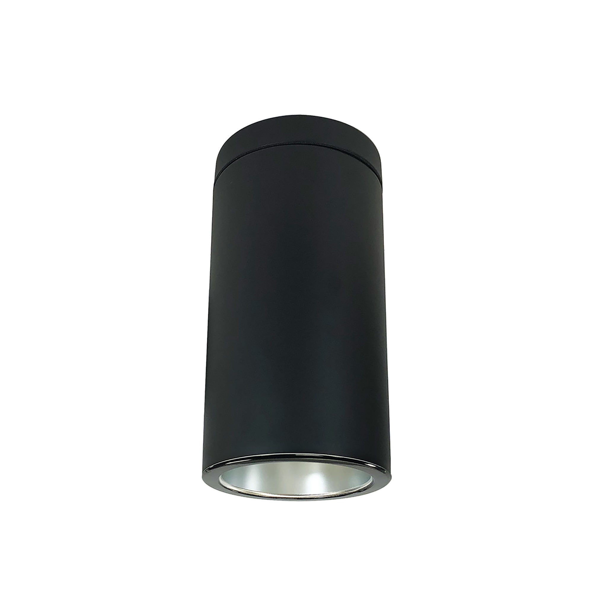 Nora Lighting NYLS2-6S09135MDBB3 - Cylinder - 6 Inch CYL SURFACE 900L 35K REF. MEDIUM. DIFF/BLK FLANGE 120V Triac/ELV BLK CYL