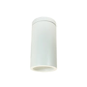 Nora Lighting NYLS2-6S35130FWWW3 - Cylinder - 6 Inch CYL SURFACE 3500L 30K REF. FLOOD. WHT/WHT FLANGE 120V Triac/ELV WH CYL