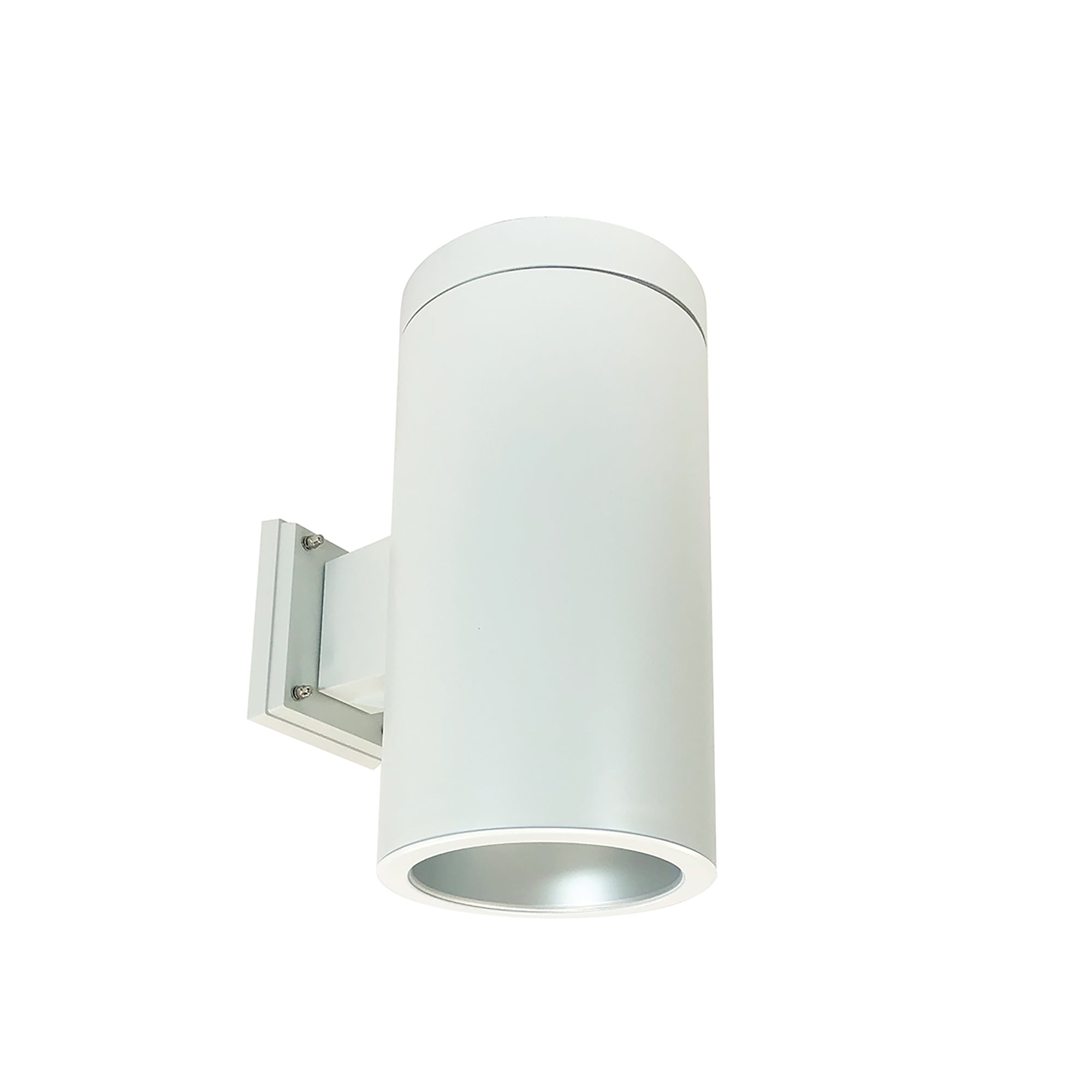 Nora Lighting NYLS2-6W09130MBWW3 - Cylinder - 6 Inch CYL WALL 900LM REF 30K MED BLK/WHT, WHT CYL 120V TRIAC/ELV