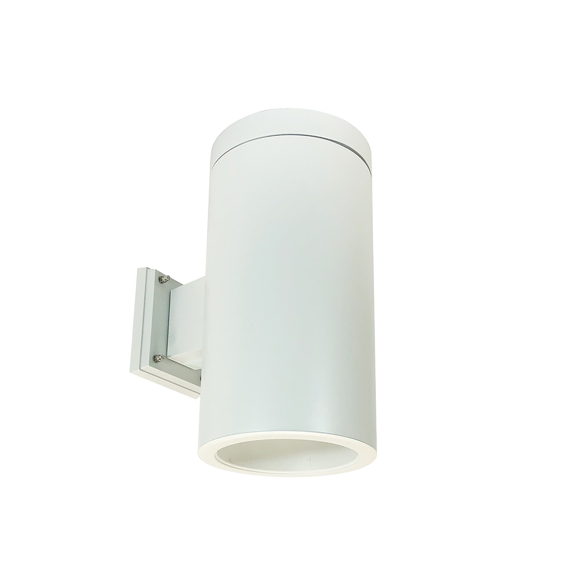 Nora Lighting NYLS2-6W25127MWWW3 - Cylinder - 6 Inch CYL WALL 2500LM MED FLD REF 27K WHT/WHT FLANGE 120V TRIAC WHT CYL AC