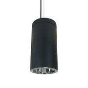 Nora Lighting NYLS2-6C35140MCCB6AC - Cylinder - 6 Inch CYL CABLE 3500L 40K REF. MED FLOOD CLR/CLR FLANGE 120-277V 0-10V, BLK CYL AC