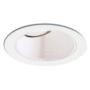 Nora Lighting NL-468W 4,LV,45 DEG.WH ADJ BAF & RING